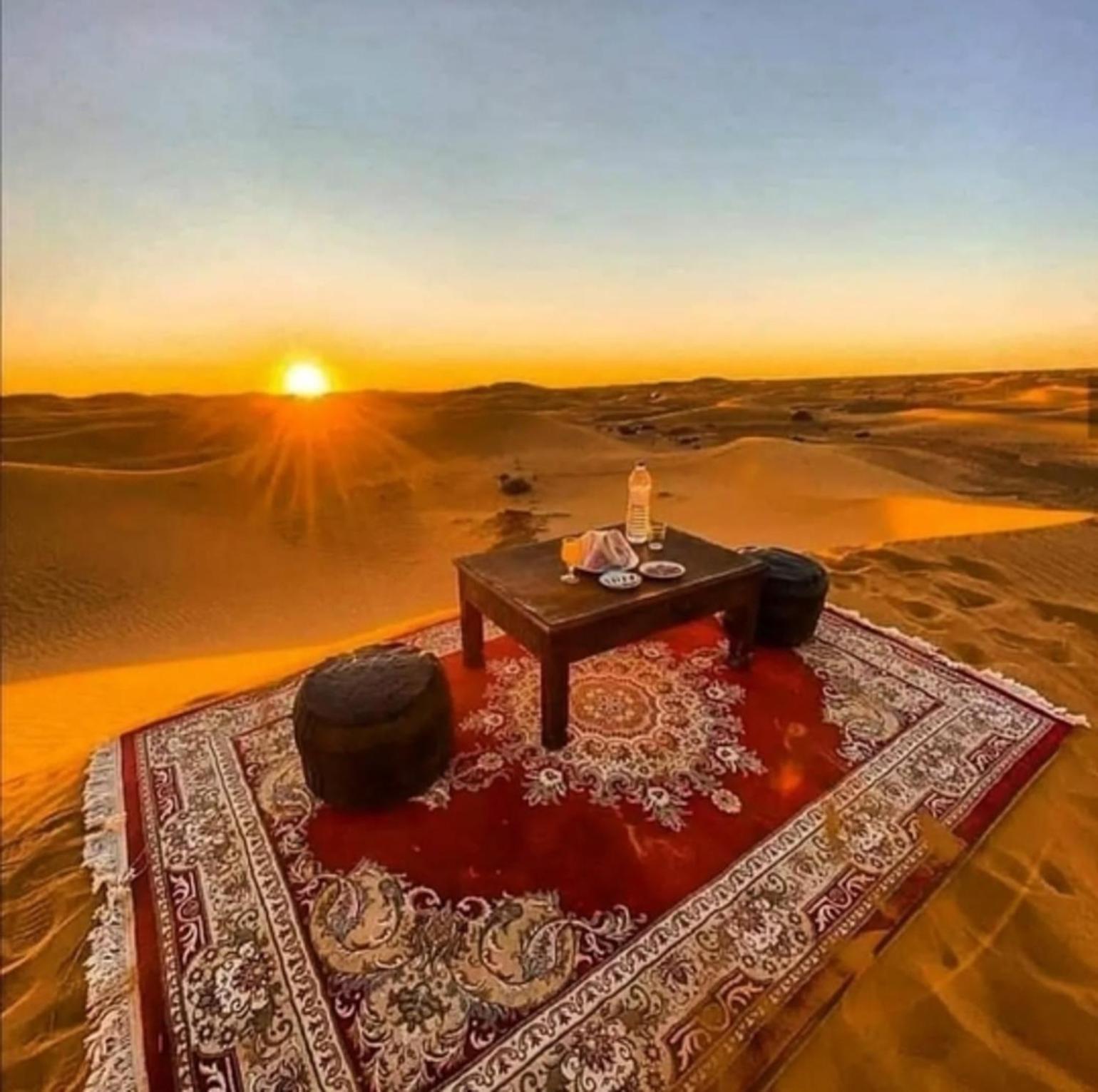 Luxury Sandy Glamping Merzouga Exteriör bild