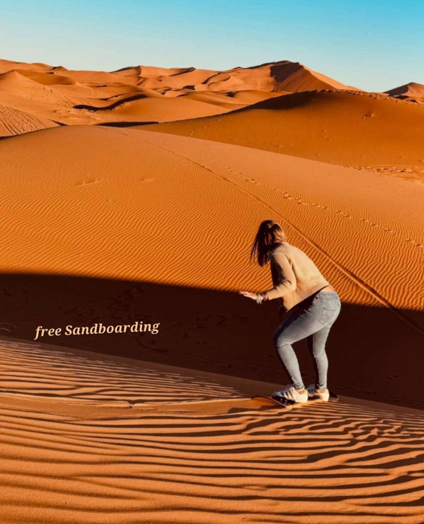 Luxury Sandy Glamping Merzouga Exteriör bild