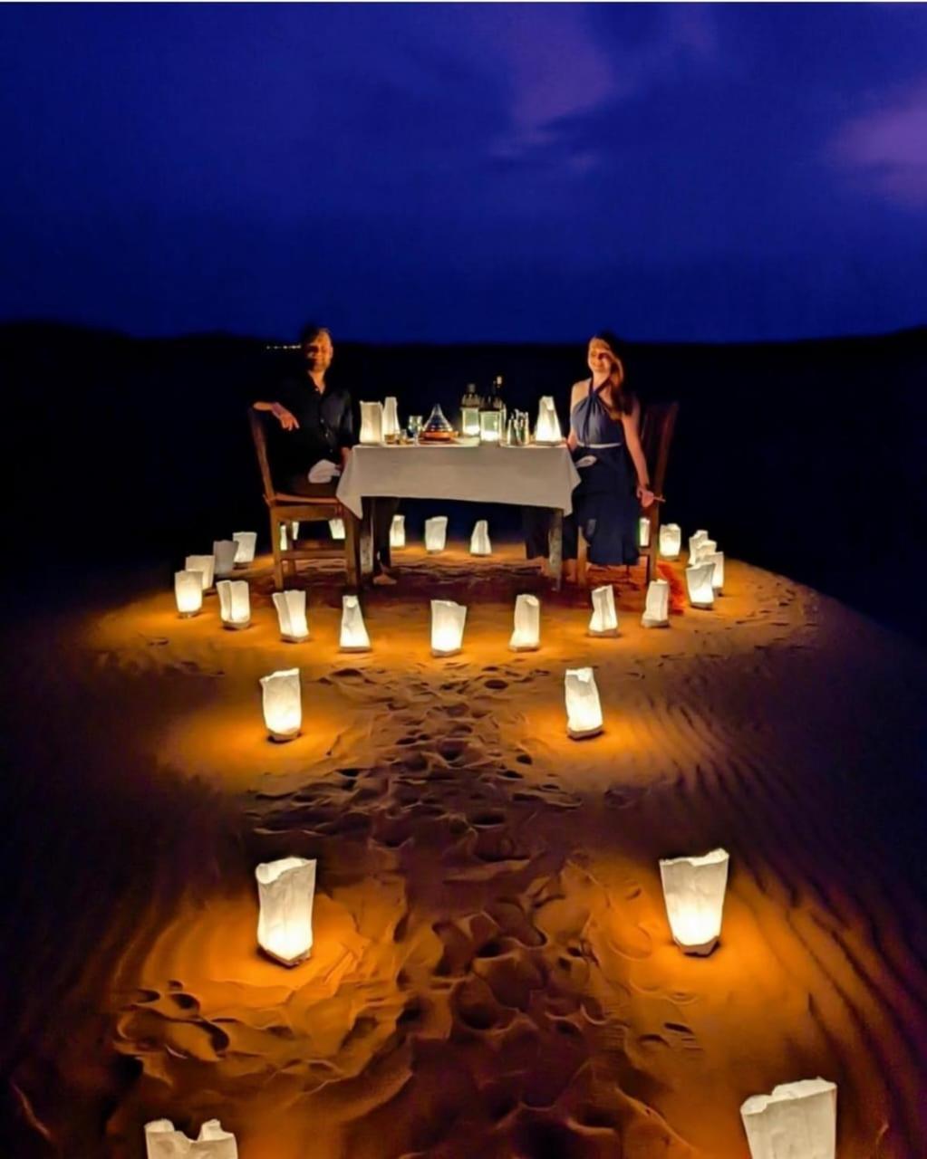 Luxury Sandy Glamping Merzouga Exteriör bild